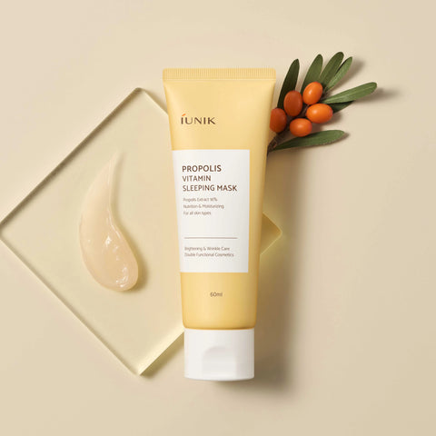Maschera per il sonno alla propolis e vitamine