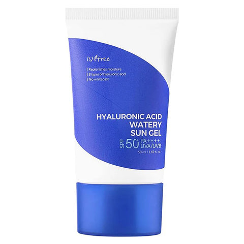 Gel solare acquoso all'acido ialuronico SPF50+ PA++++